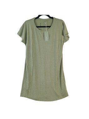NEW Boody Goodnight Nightdress Sage Bamboo Blend Sz Medium